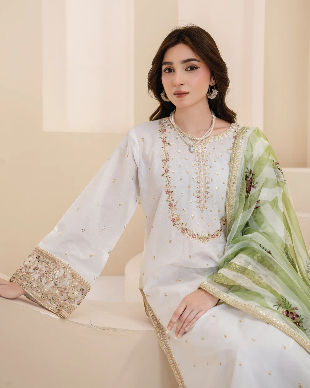 Pearl Heritage | Stitched 3-Piece - Image 3