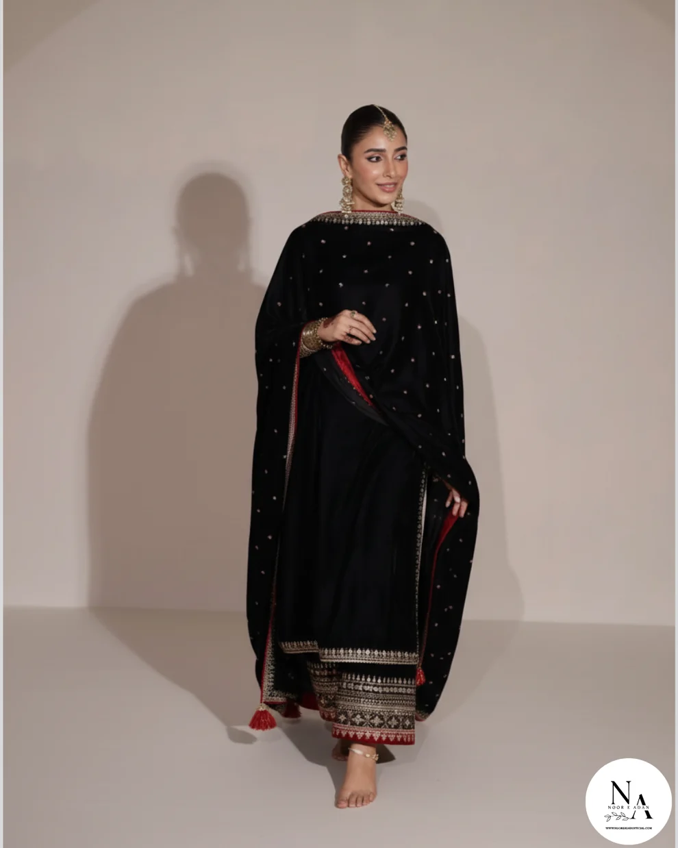 Black Imperial – Luxury Gold Embroidered - Image 3