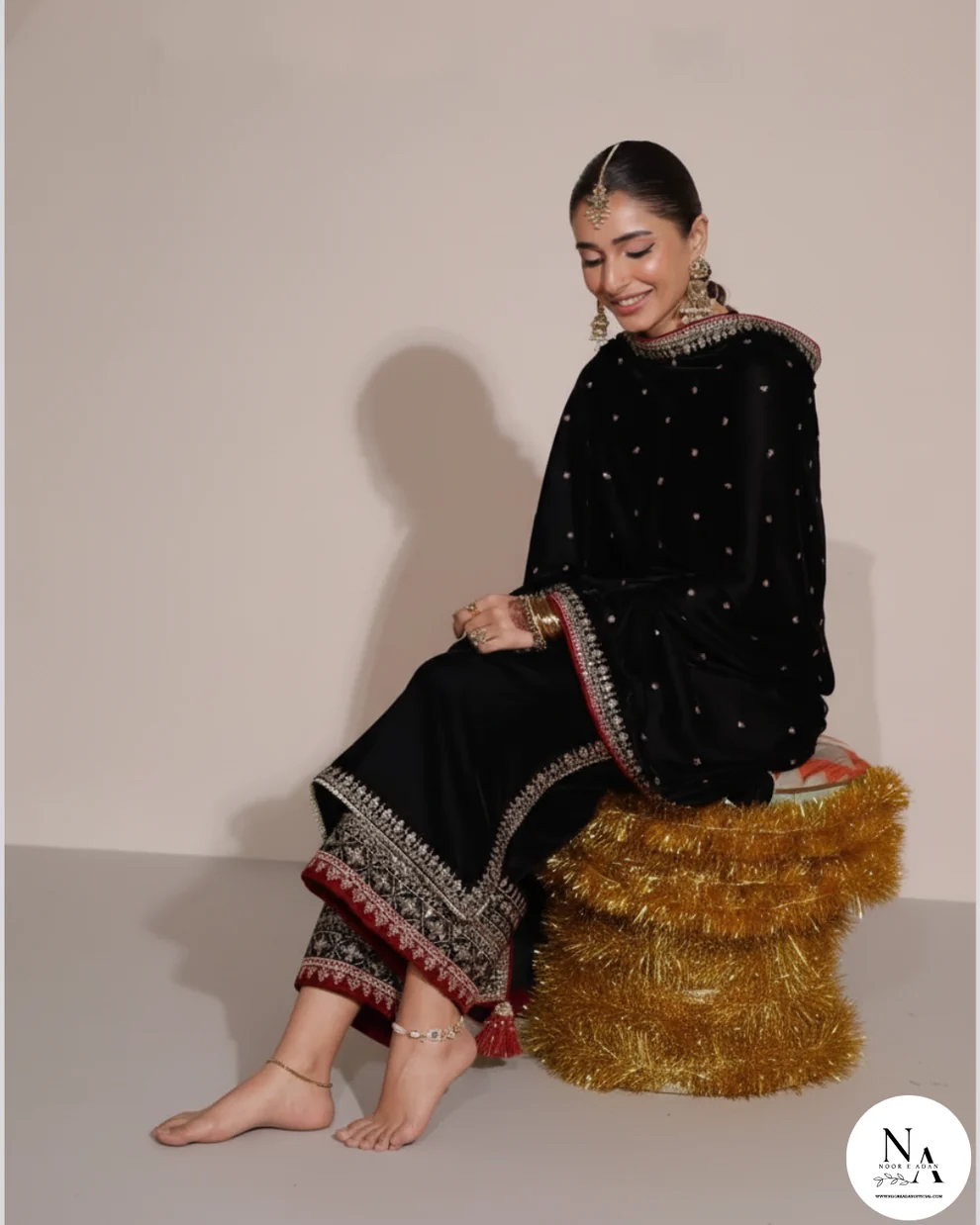 Black Imperial – Luxury Gold Embroidered - Image 5