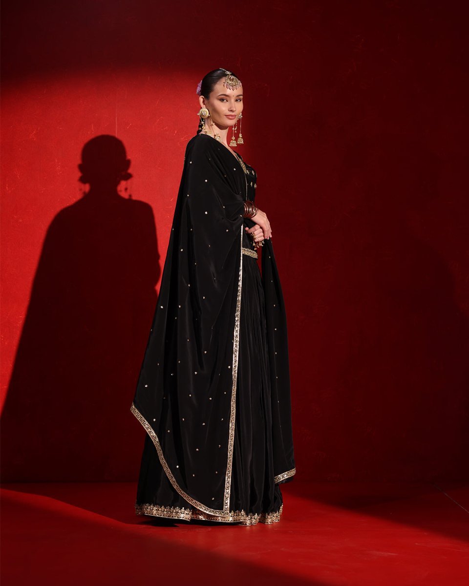 Black Imperial – Luxury Gold Embroidered
